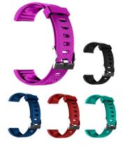 Pulseira Para Relógio Smartwatch D13 D18 Silicone