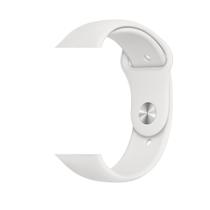 Pulseira para Smartwatch 42/44 - Branca Flexível Silicone - SGM