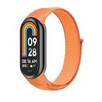 Pulseira Para Xiaomi Mi Band 8/9 Nylon Fecho tiras autocolantes