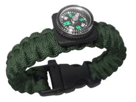 Pulseira Paracord Com Bússola C01 - Albatroz