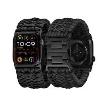 Pulseira Paracord da série Tefeca Titan para Apple Watch 42-49 mm Pulseira Paracord da série Tefeca Titan para Apple Watch 42-49 mm