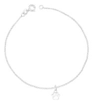 Pulseira Pata De Cachorro Prata 925