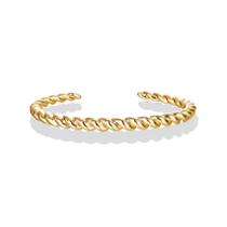 Pulseira PAVOI 16 cm Banho de Ouro Amarelo Torcida