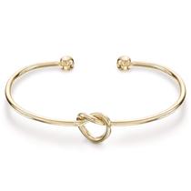 Pulseira PAVOI Forever Love Knot banhada a ouro 14 quilates Pulseira PAVOI Forever Love Knot banhada a ouro 14 quilates