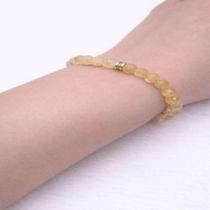 Pulseira Pedra Calcita Amarela Prosperidade Energia Positiva Equilíbrio Pulseira Pedra Calcita Amarela Prosperidade Energia Positiva Equilíbrio
