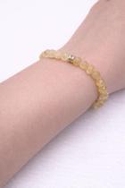 Pulseira Pedra Calcita Amarela Prosperidade Energia Positiva Equilíbrio Pulseira Pedra Calcita Amarela Prosperidade Energia Positiva Equilíbrio