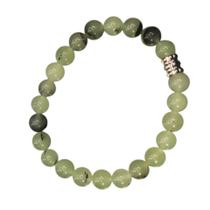 Pulseira Pedra Jade Verde Prosperidade Equilíbrio Proteção Energética