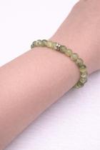 Pulseira Pedra Jade Verde Prosperidade Harmonia Equilíbrio Pulseira Pedra Jade Verde Prosperidade Harmonia Equilíbrio