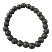 Pulseira Pedra Natural Hematita Amuleto Pulseira Pedra Natural Hematita Amuleto