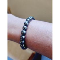 Pulseira Pedra natural Hematita Ho'Oponopono