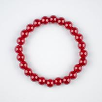 Pulseira Pedra Natural Jade 8 mm - Escolha a Cor