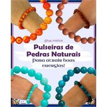 Pulseira Pedra Natural Malaquita Laranja Com Strass 8 Mm