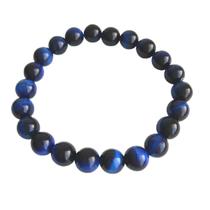 Pulseira Pedra Natural Olho De Tigre ul Pulseira Pedra Natural Olho De Tigre ul