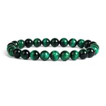 Pulseira Pedra Olho de Tigre Verde Pulseira Pedra Olho de Tigre Verde