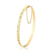 Pulseira Pega Ladrão Bracelete Engate Corrente Ouro 10k Pulseira Pega Ladrão Bracelete Engate Corrente Ouro 10k