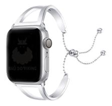 Pulseira Pendant Prata Compatível com Apple Watch 38mm 40mm