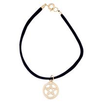 Pulseira Pentagrama 15mm - Dourada