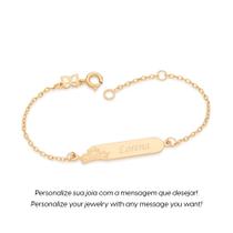 Pulseira personalizável coroa da princesa 552161 Rommanel
