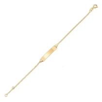 Pulseira Piastrine Recém Nascido Bebê Infantil Chapinha De Ouro 18k 750 Pulseira Piastrine Recém Nascido Bebê Infantil Chapinha De Ouro 18k 750