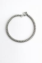 Pulseira Pikun 01 Fileira 4mm Basica Prata de Bali 925 Pulseira Pikun 01 Fileira 4mm Basica Prata de Bali 925