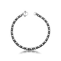 Pulseira Pikun 01 Fileira 4mm Prata 925 Pulseira Pikun 01 Fileira 4mm Prata 925