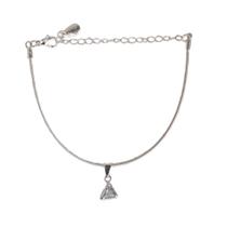 Pulseira pingente triangular