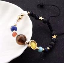 Pulseira Planetária de Cristais - Amuleto Astrológico Pulseira Planetária de Cristais - Amuleto Astrológico