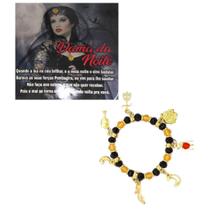 Pulseira Pomba Gira Dama da Noite Proteção Sedução Mistério