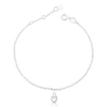 Pulseira Ponto de Luz 5mm Revestida em Prata Pulseira Ponto de Luz 5mm Revestida em Prata