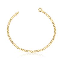 Pulseira Portuguesa em Ouro 18K Slim