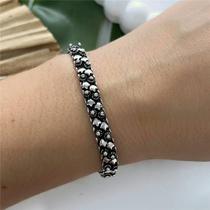 Pulseira prata 925 bali pikun 6mm Pulseira prata 925 bali pikun 6mm