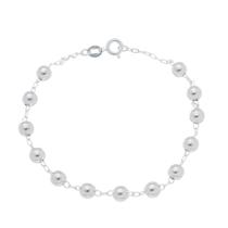 Pulseira Prata 925 Bolinha 5 MM Ref. 406