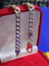 Pulseira Prata 950 de Lei 10 Gramas 20 Cm 6.60 mm Maciça