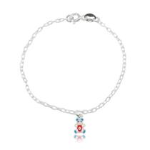 Pulseira Prata Infantil Prata 925 Original Delicado