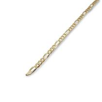 Pulseira prata ouro amarelo grumet flat