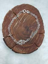 Pulseira Prata925 Mão Hamsa