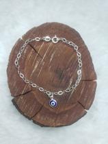 Pulseira Prata925 Olho Grego Pulseira Prata925 Olho Grego