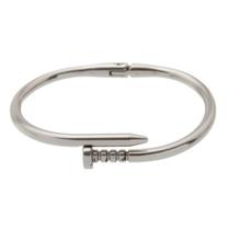 Pulseira Prego Silver Aço Inox Pulseira Prego Silver Aço Inox