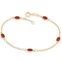 Pulseira presente mãe mulher namorada rommanel vermelho