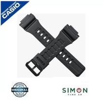 Pulseira preta Casio AEQ-110 W-735H W-736 10410723 Original com NF