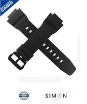 Pulseira Preta Casio DW-291 AE-1500 W-737 10600971 Original com NF Pulseira Preta Casio DW-291 AE-1500 W-737 10600971 Original com NF