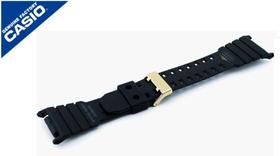 Pulseira preta com fecho dourado Casio G-Shock GW-5500 GW-5525 GW-5510 10264504 Original