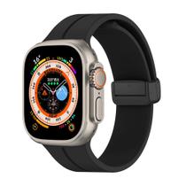 Pulseira Preta Magnética 38/40/41mm Com Imã Fecho Preto Compatível Applee Waatch Serie 3 4 5 6 7 8 Pulseira Preta Magnética 38/40/41mm Com Imã Fecho Preto Compatível Applee Waatch Serie 3 4 5 6 7 8