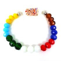 Pulseira Proteção Espiritual 7 Linhas Da Umbanda Patuá Talismã Unissex Masculino Feminino