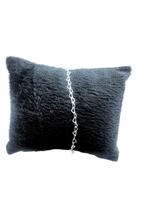 Pulseira Pulseira Coração Vazado Prata 925 - Feminino 19cm