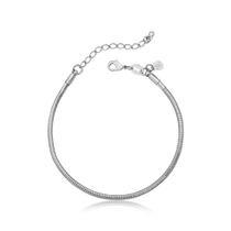 Pulseira Rabo de Rato Revestida em Ródio Pulseira Rabo de Rato Revestida em Ródio