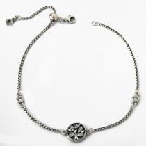 Pulseira Raizes do Amor Com Ajuste De Tamanho Prata 925