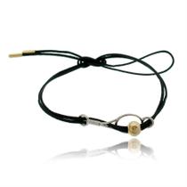 Pulseira Raquete de Tennis Revestida em Ródio e Ouro Pulseira Raquete de Tennis Revestida em Ródio e Ouro