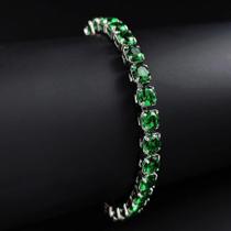 Pulseira Redonda De Luxo Verde Para Mulheres, Presente De Aniversário, Joias Em Venda Por Atacado Pulseira Redonda De Luxo Verde Para Mulheres, Presente De Aniversário, Joias Em Venda Por Atacado