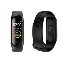 Pulseira Relógio Inteligente Smart Bracelet Rastreador Freqüência Cardíaca Pressão Arterial Esportes Fitness - VITALISHOP